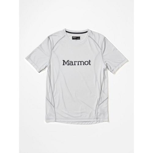 Marmot Windridge T-Shirts For Mens White QFB325140